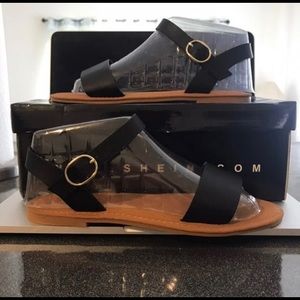 Single Band Ankle Strap Sandal